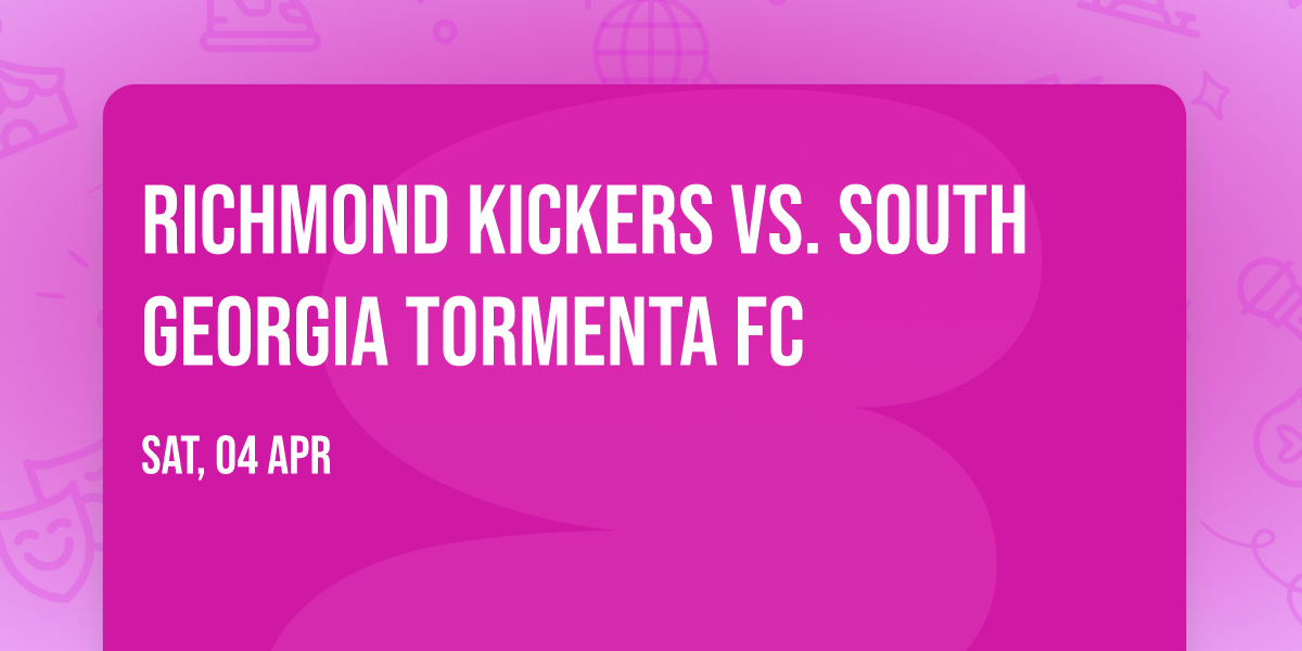 Richmond Kickers vs. South Georgia Tormenta FC