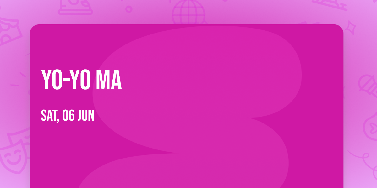 Yo-Yo Ma