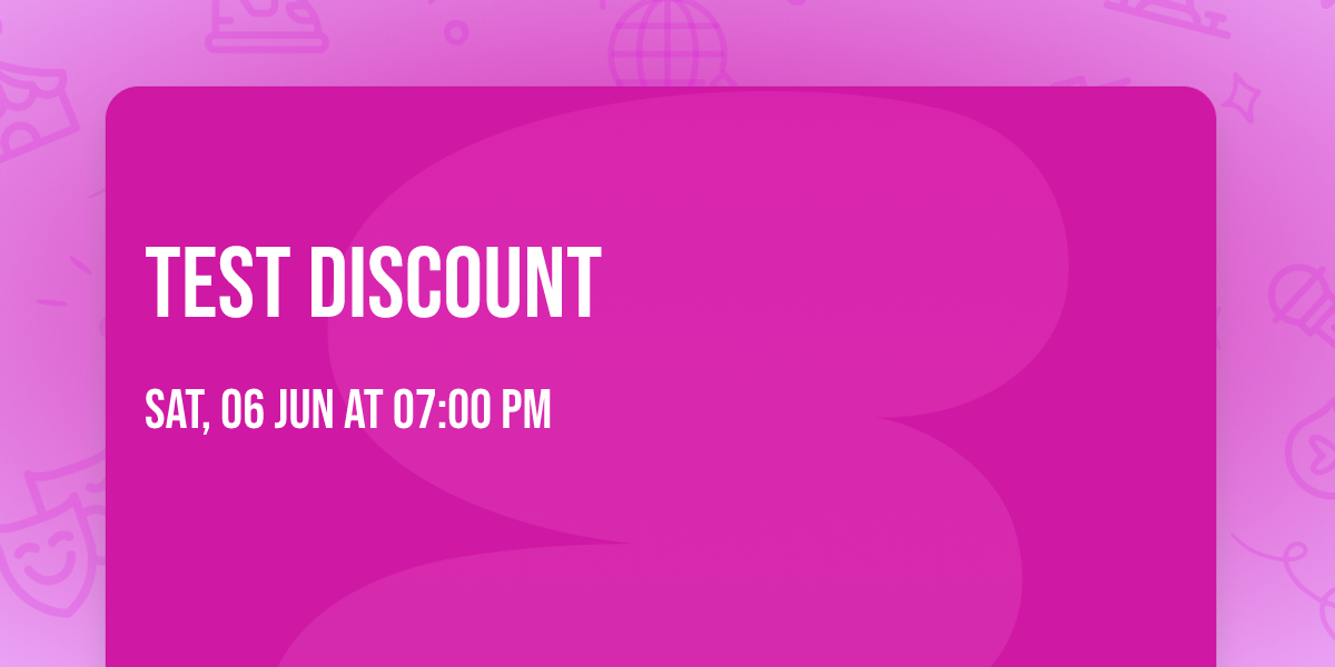 Test Discount