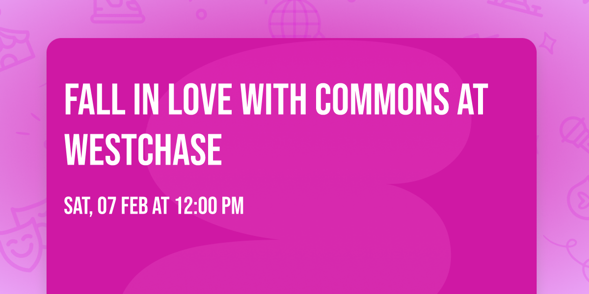 Fall in love with Commons at Westchase 
