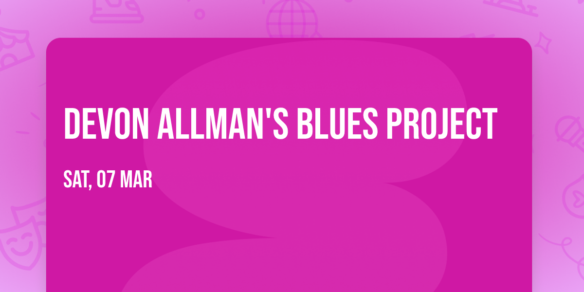 Devon Allman's Blues Project