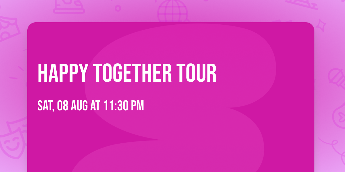 Happy Together Tour