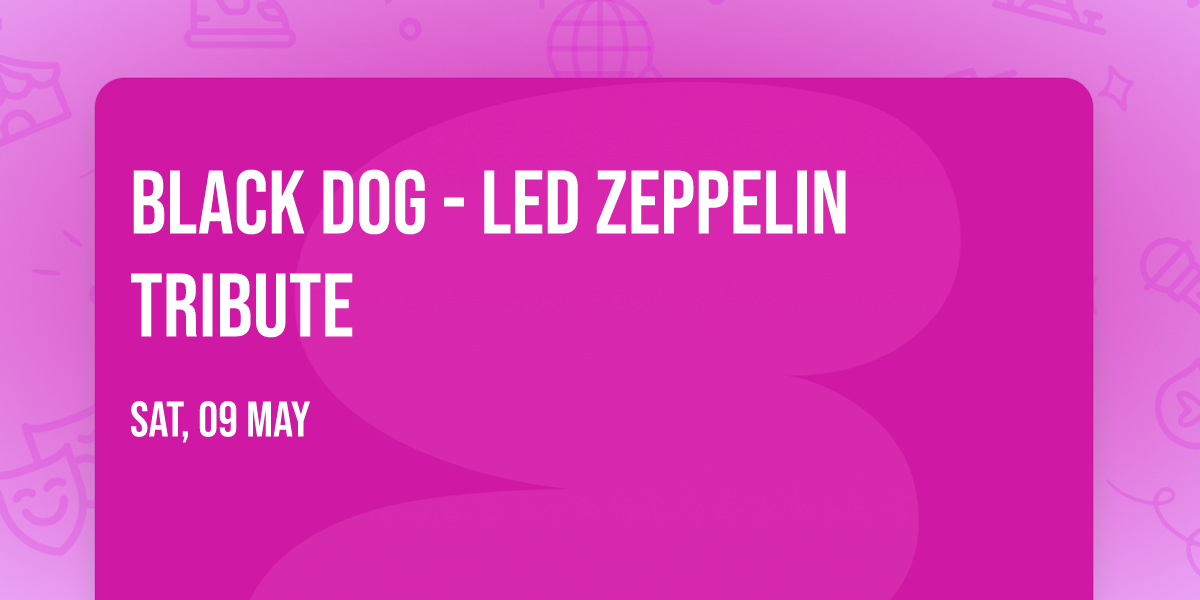 Black Dog - Led Zeppelin Tribute