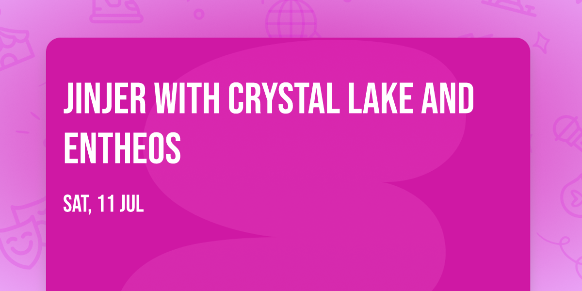 Jinjer with Crystal Lake and Entheos