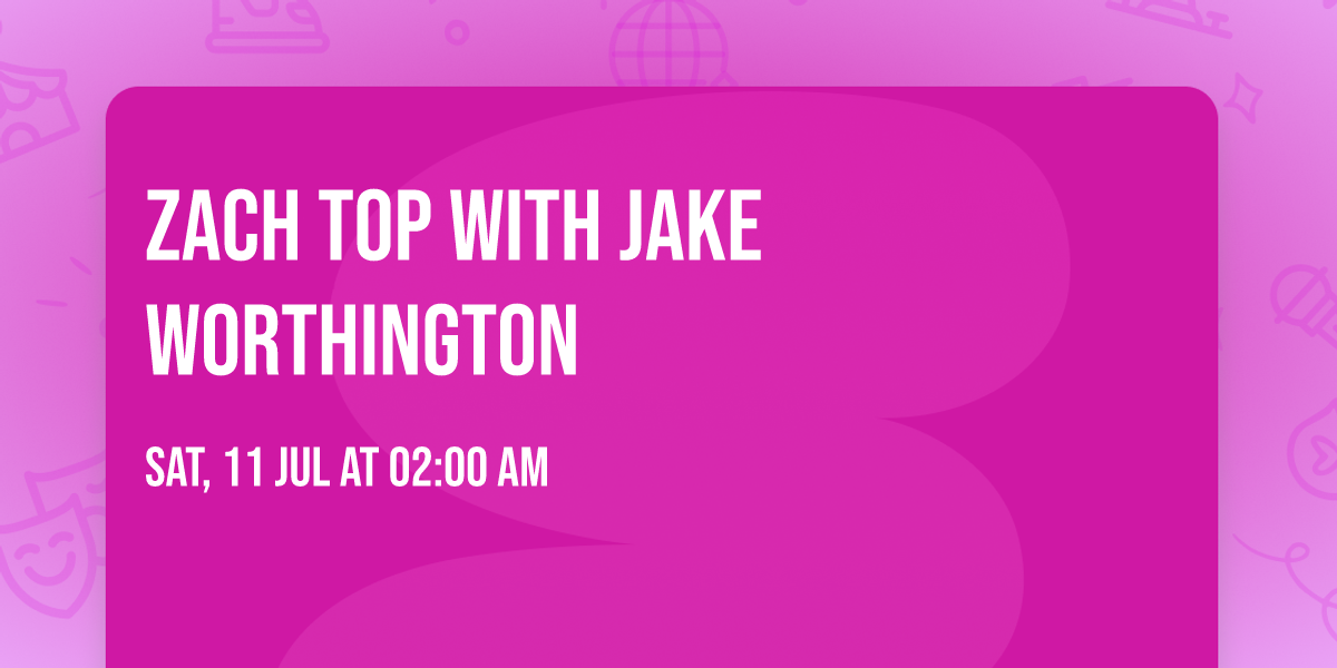 Zach Top with Jake Worthington