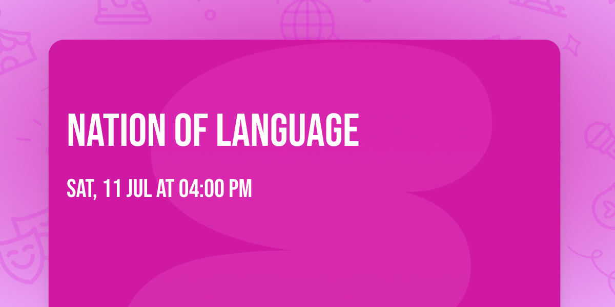 Nation of Language