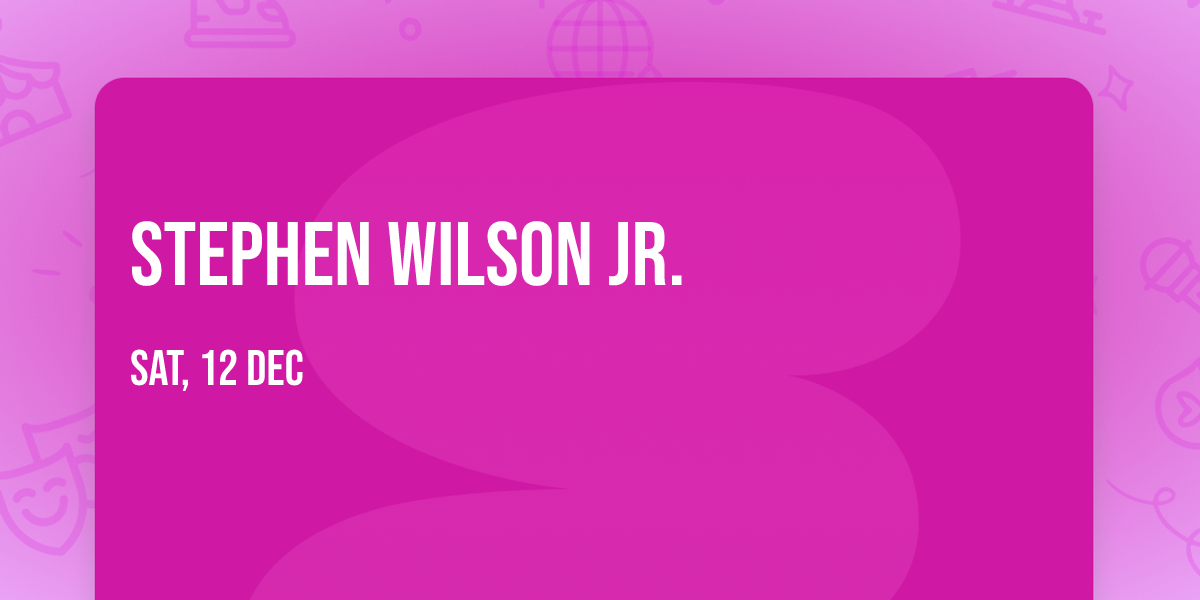 Stephen Wilson Jr.