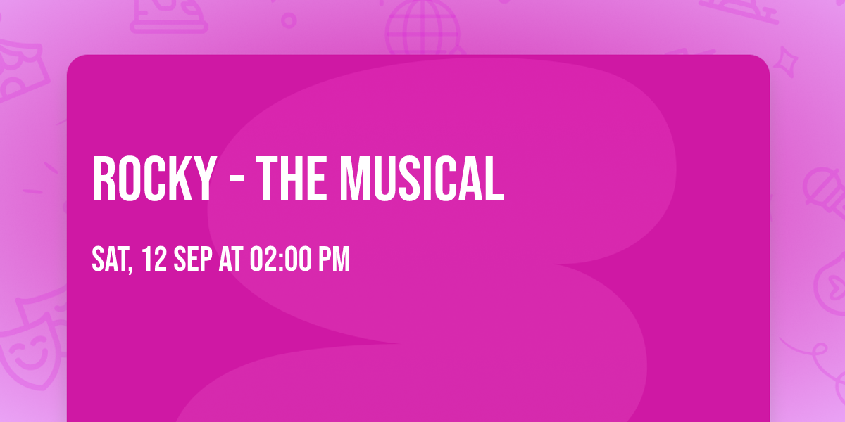 Rocky - The Musical