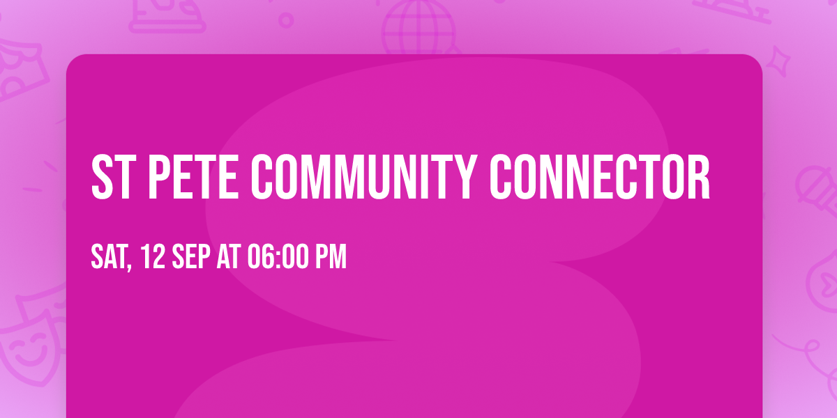 St Pete Community Connector 
