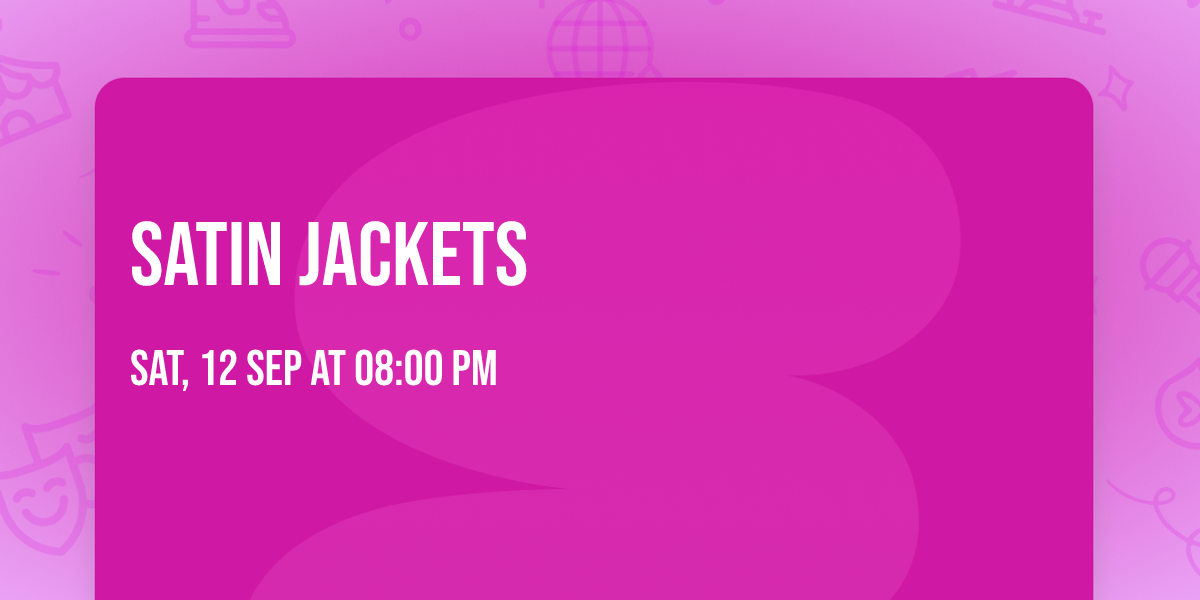 Satin Jackets
