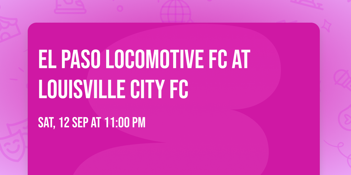 El Paso Locomotive FC at Louisville City FC