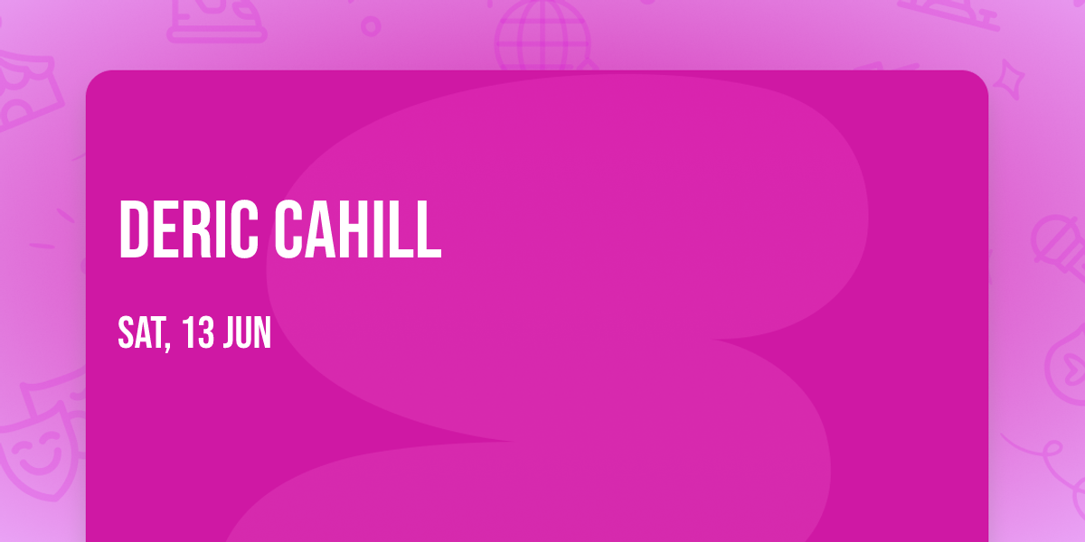 Deric Cahill