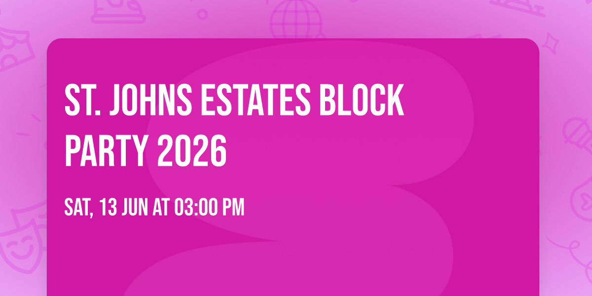 St. Johns Estates Block Party 2026