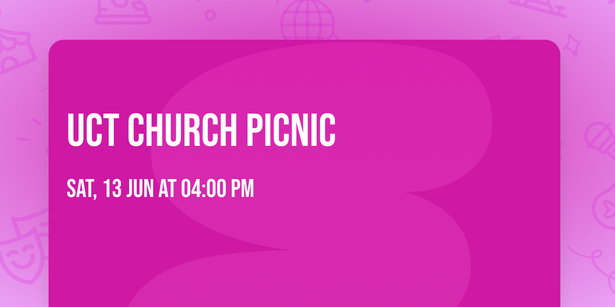 UCT Church Picnic