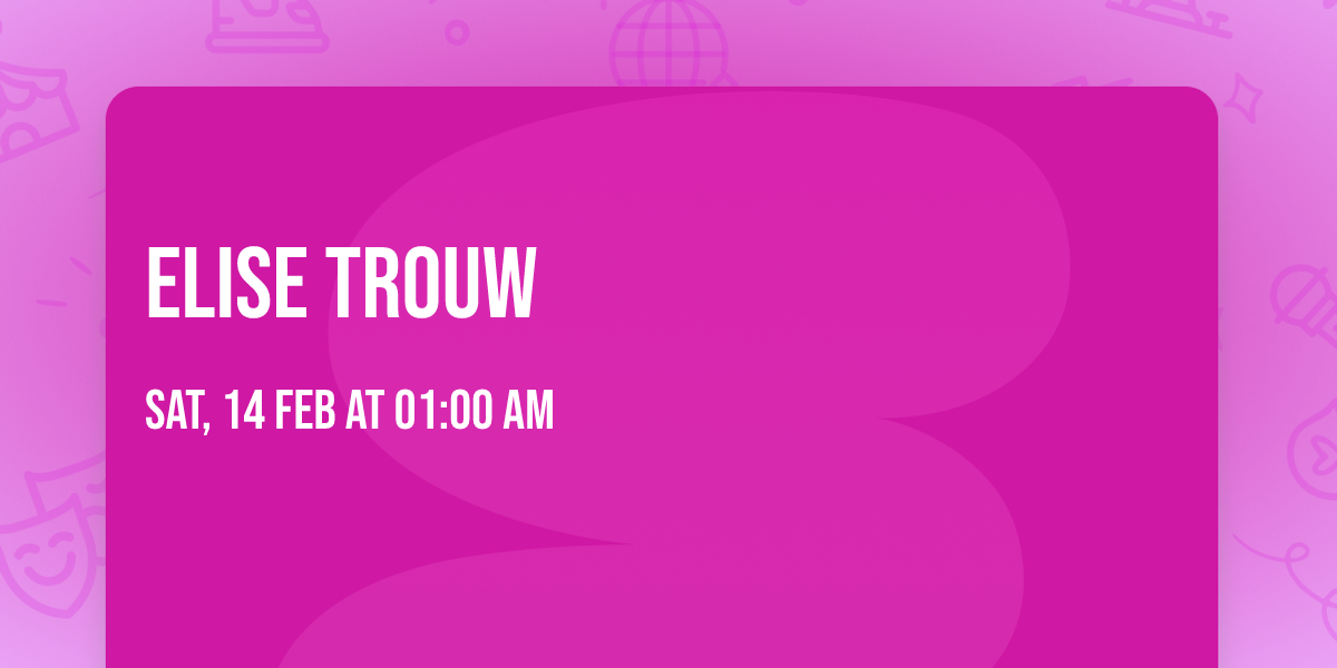 Elise Trouw