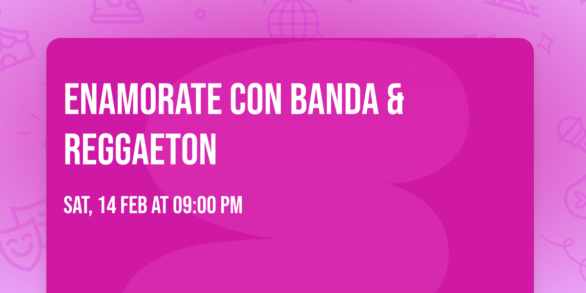 Enamorate Con Banda & Reggaeton