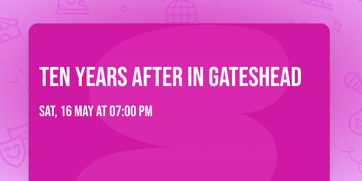 Ten Years After in Gateshead