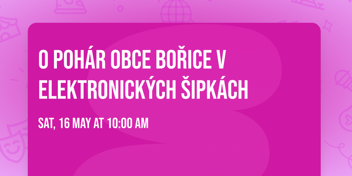 O poh\u00e1r Obce Bo\u0159ice v elektronick\u00fdch \u0161ipk\u00e1ch 