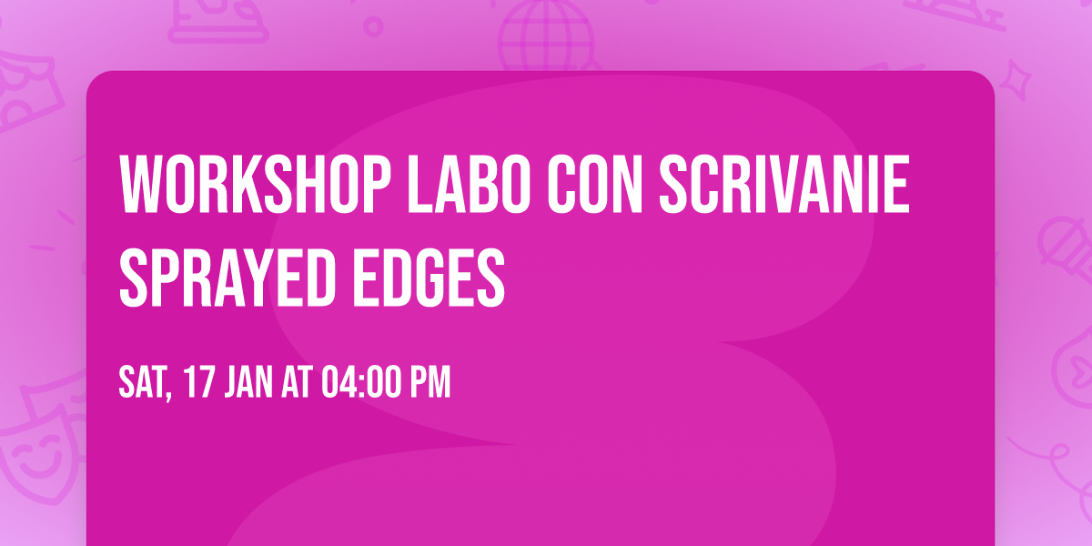 Workshop labo con scrivanie Sprayed Edges