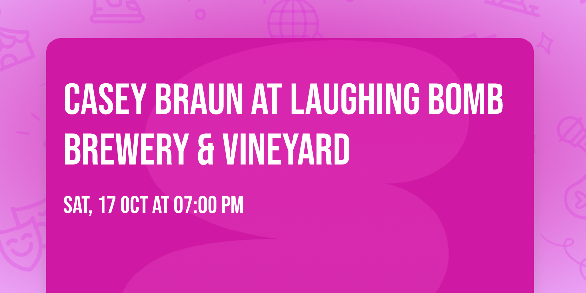 Casey Braun at Laughing Bomb Brewery & Vineyard