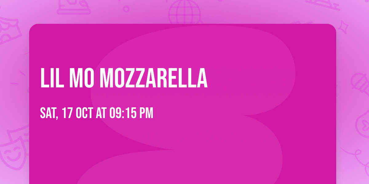 Lil Mo Mozzarella