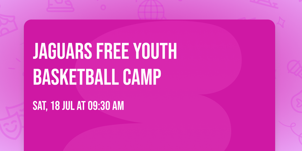 Jaguars FREE Youth Basketball Camp 