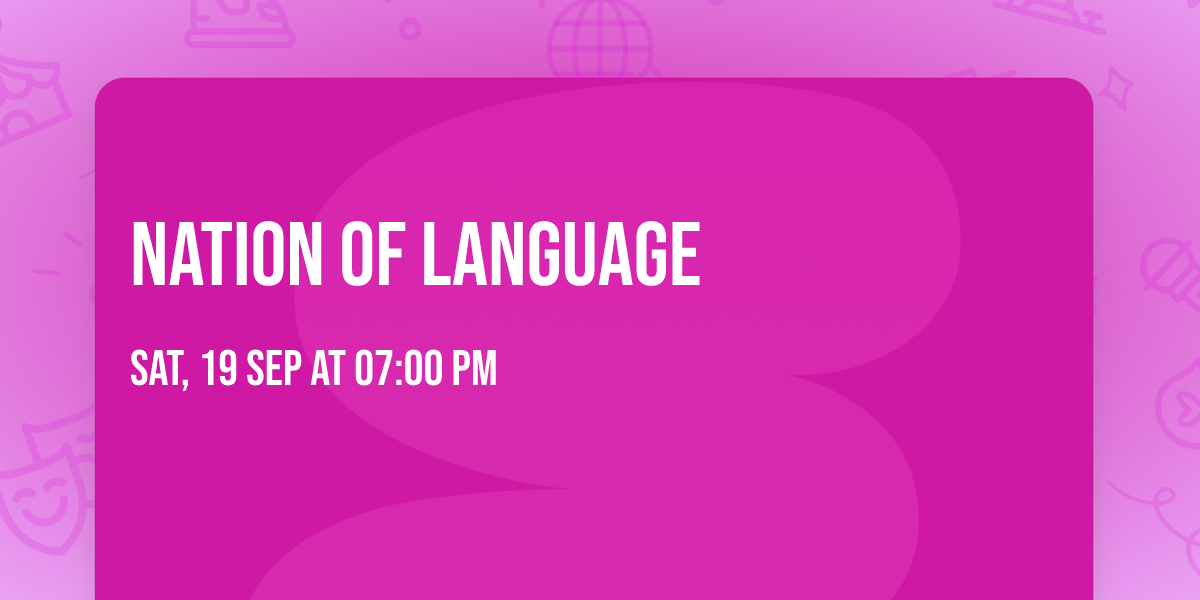 Nation of Language