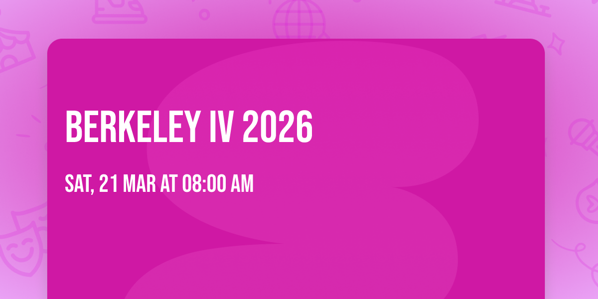 Berkeley IV 2026