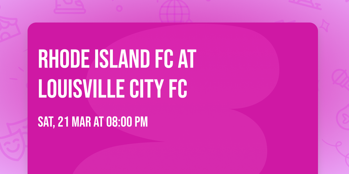 Rhode Island FC at Louisville City FC