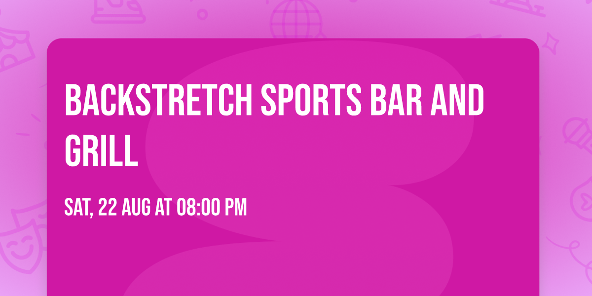 Backstretch Sports Bar and Grill