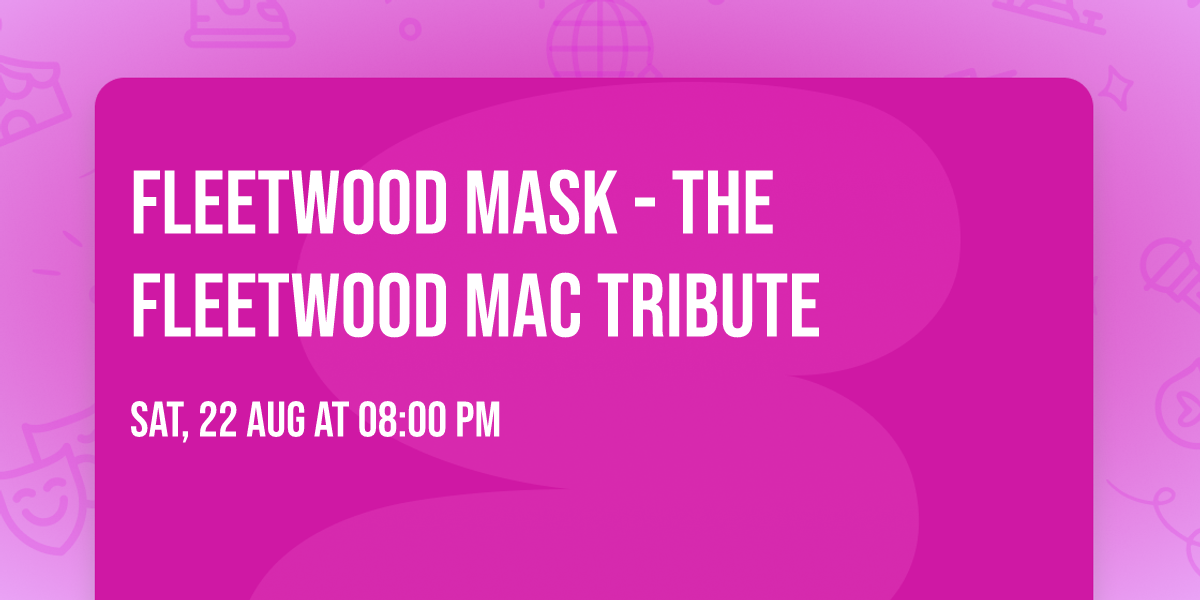Fleetwood Mask - The Fleetwood Mac Tribute