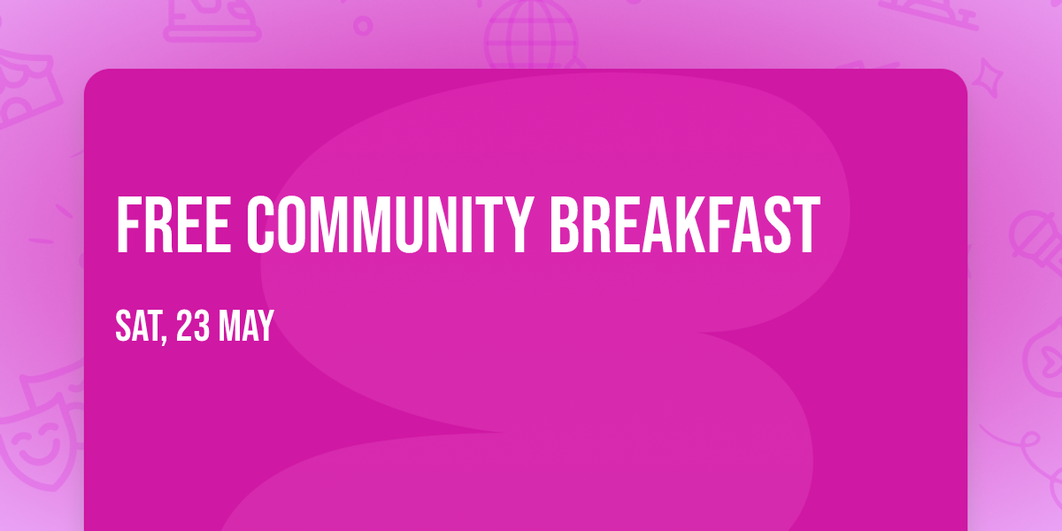 Free Community Breakfast