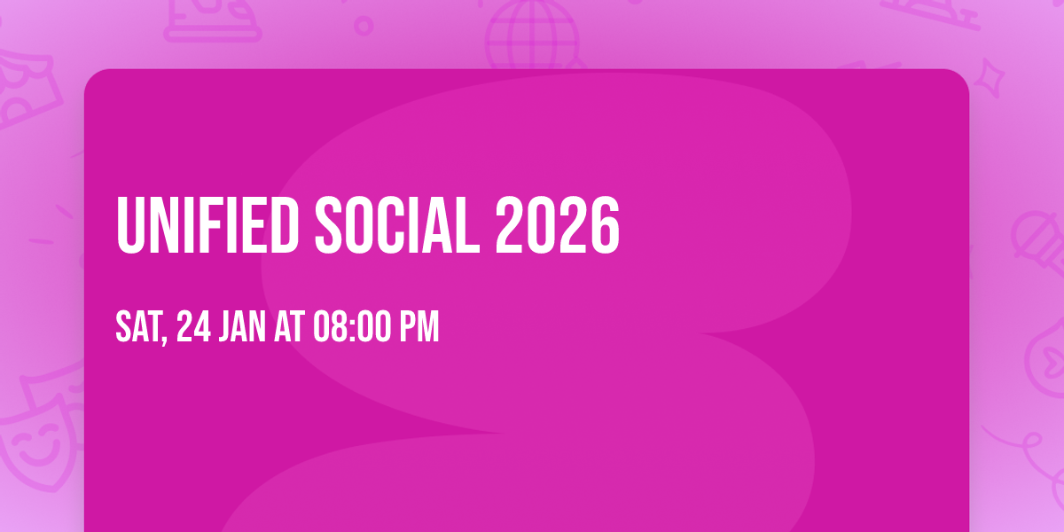 Unified Social 2026