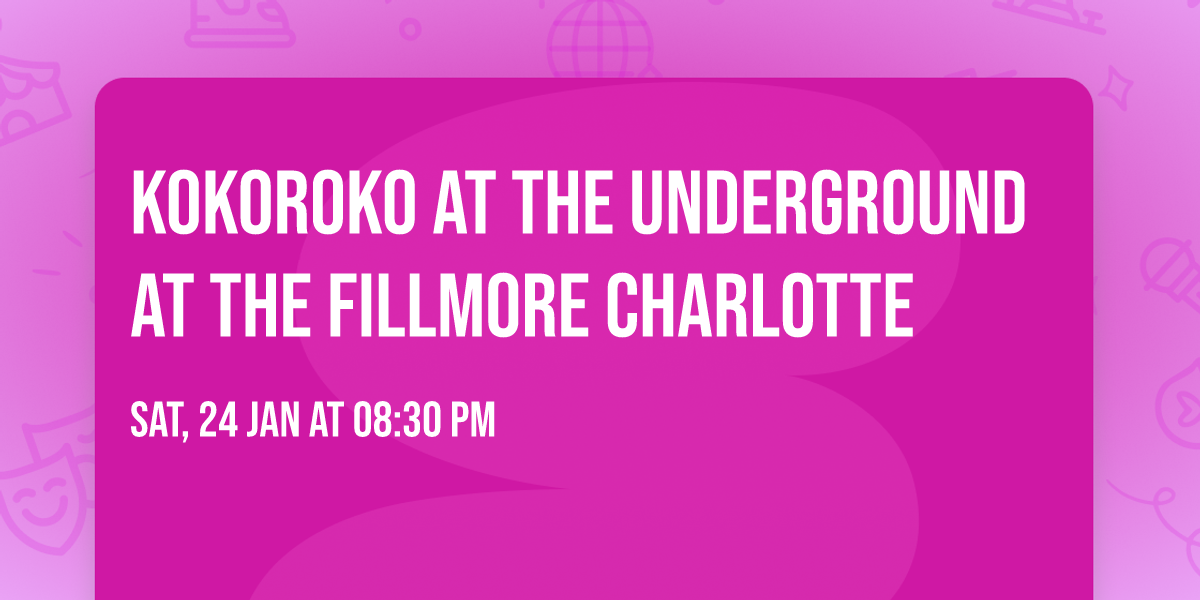 Kokoroko at The Underground at The Fillmore Charlotte