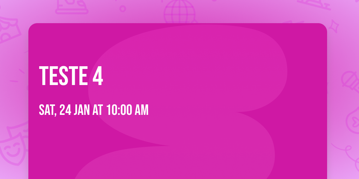 Teste 4