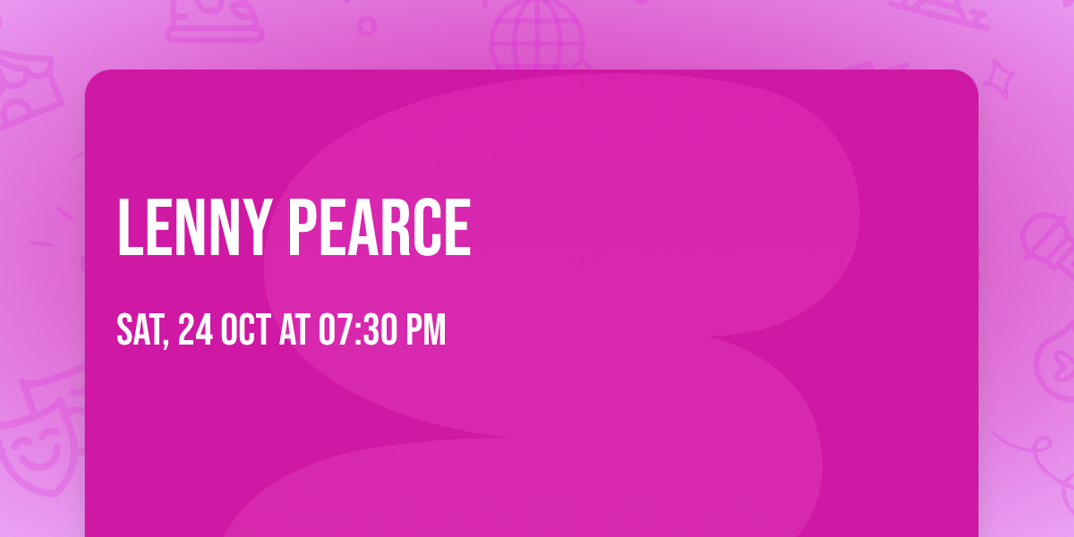 Lenny Pearce