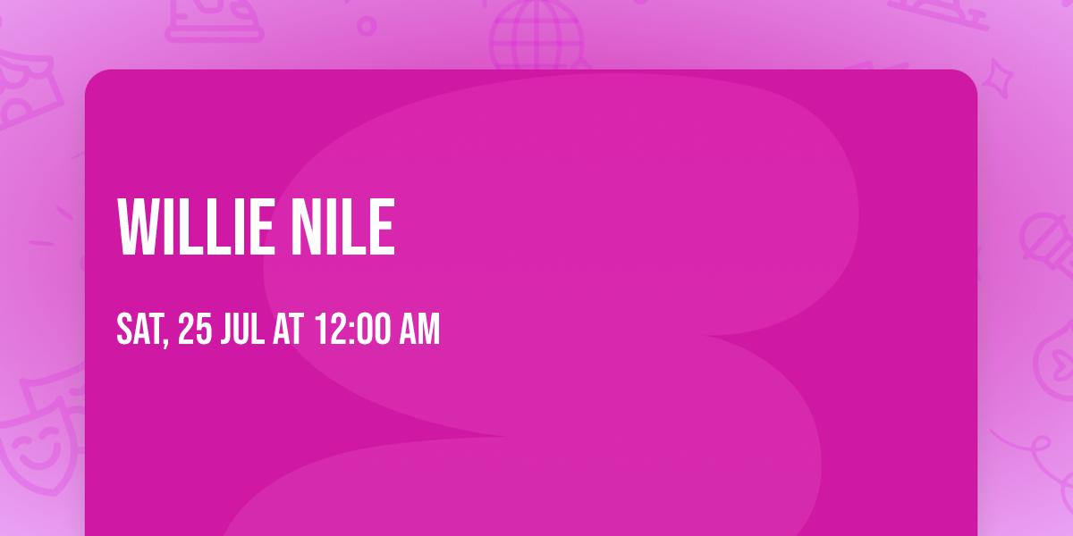 Willie Nile