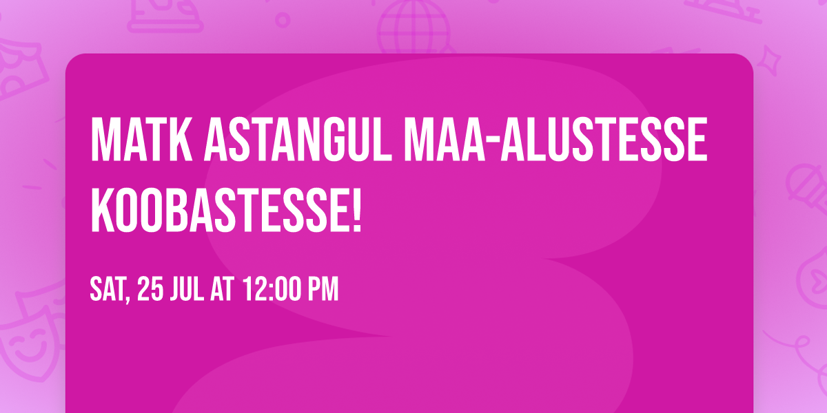 Matk Astangul maa-alustesse koobastesse!