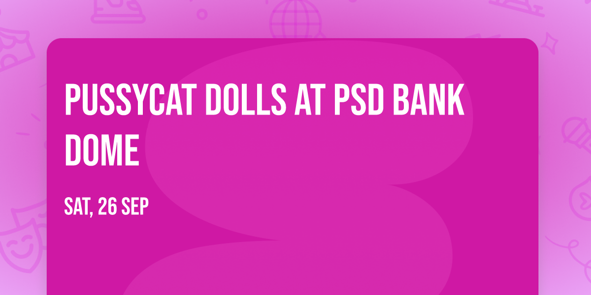 Pussycat Dolls at PSD Bank Dome