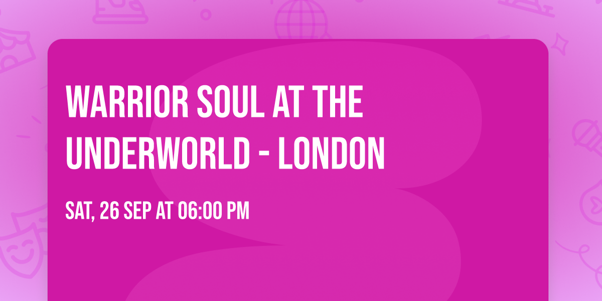 WARRIOR SOUL at The Underworld - London