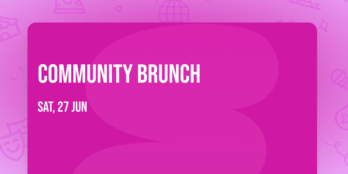Community Brunch 