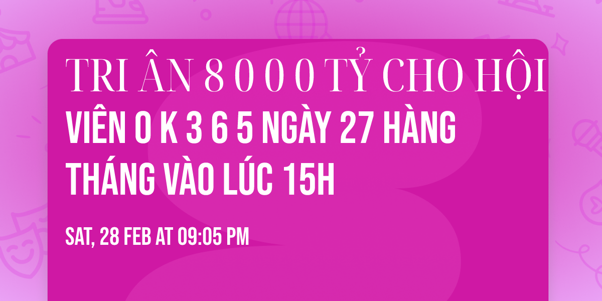 \u2665\ufe0f\ud83e\udd29TRI \u00c2N \ud83e\udd0c8 0 0 0 T\u1ef6\ud83d\ude18 CHO H\u1ed8I VI\u00caN\ud83d\ude31 O K 3 6 5 \ud83d\ude31\u2665\ufe0f NG\u00c0Y 27 H\u00c0NG \ud83e\udd29TH\u00c1NG V\u00c0O L\u00daC 15H\ud83e\udd29\u2665\ufe0f 