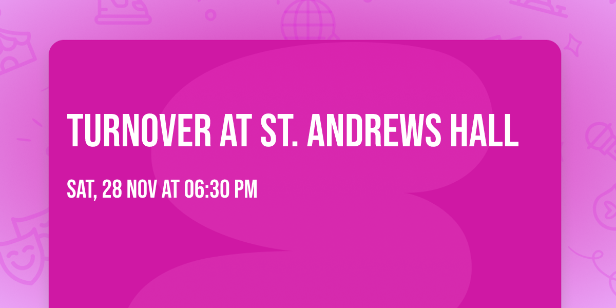 Turnover at St. Andrews Hall
