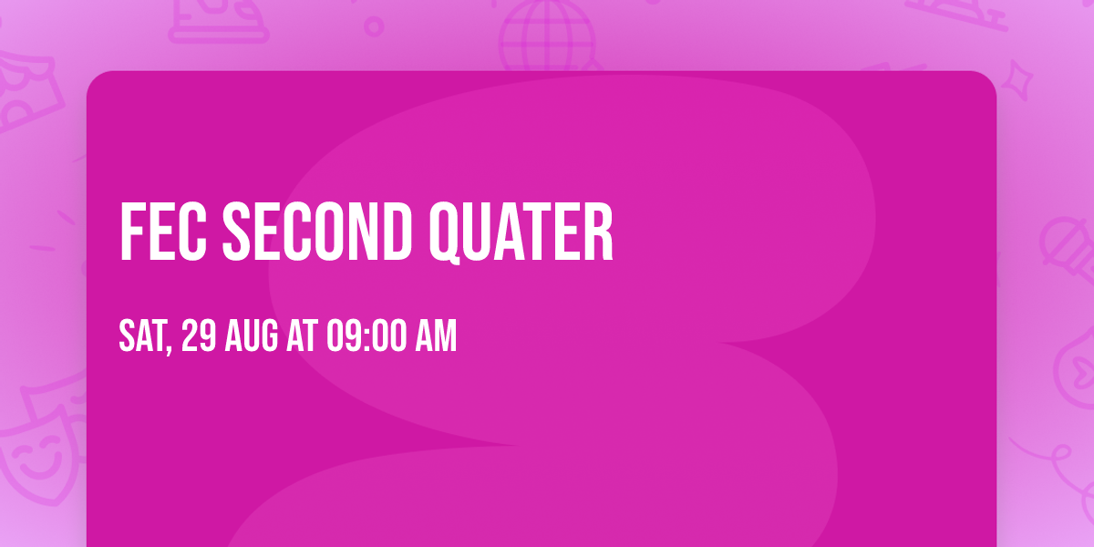 fec second quater