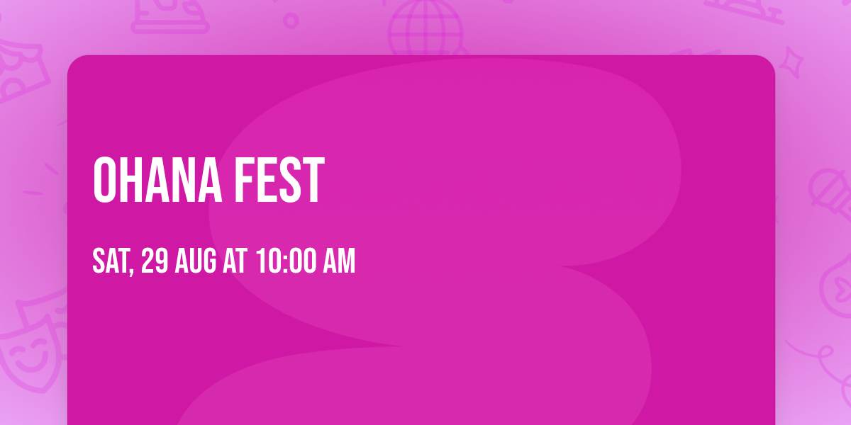Ohana Fest
