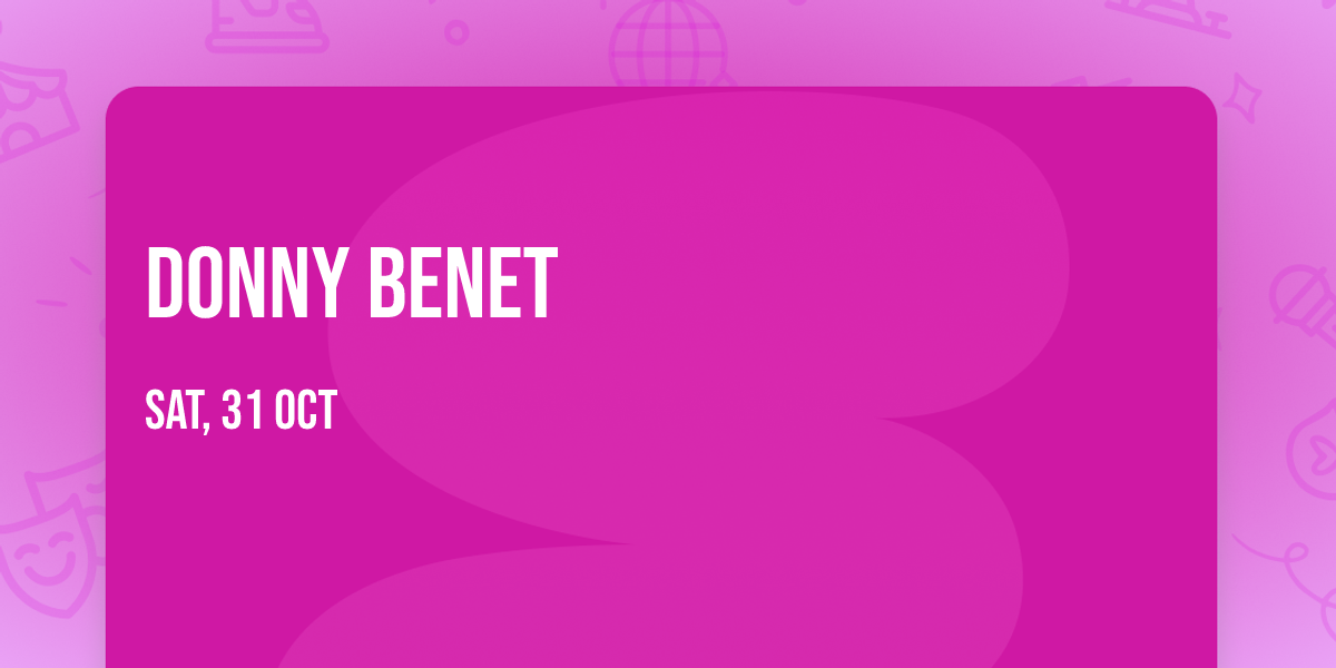 Donny Benet