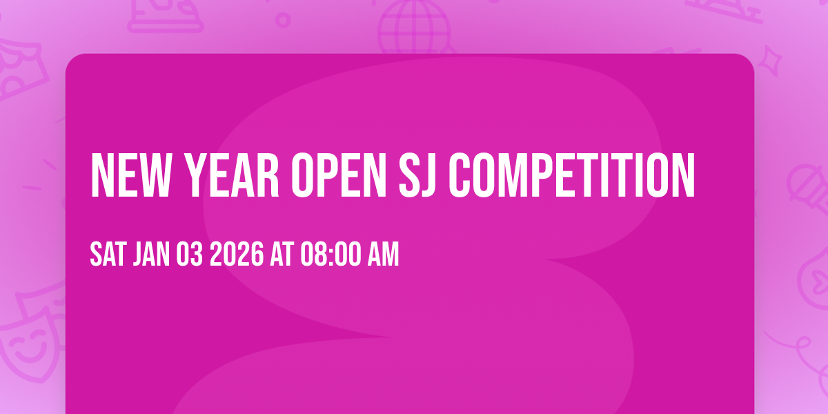 New Year Open SJ Competition