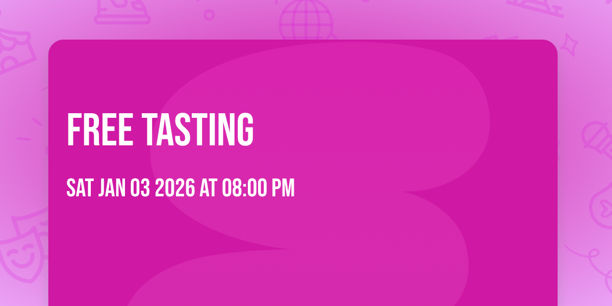 Free Tasting