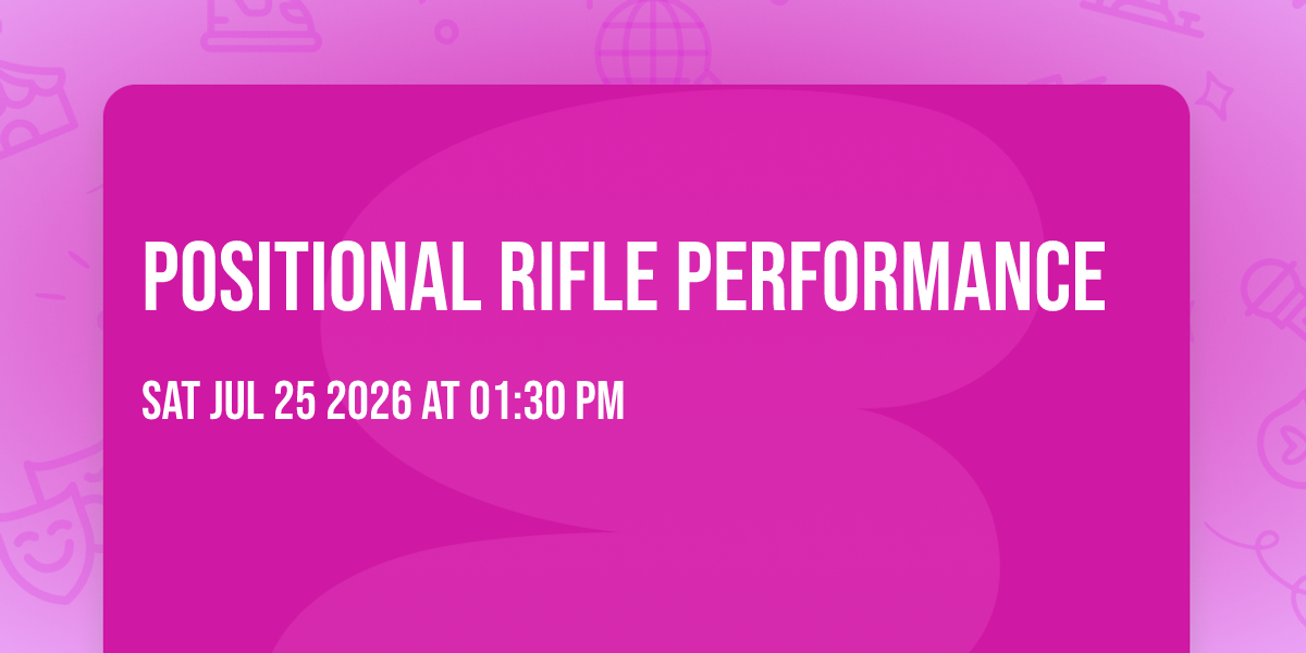 Positional Rifle Performance