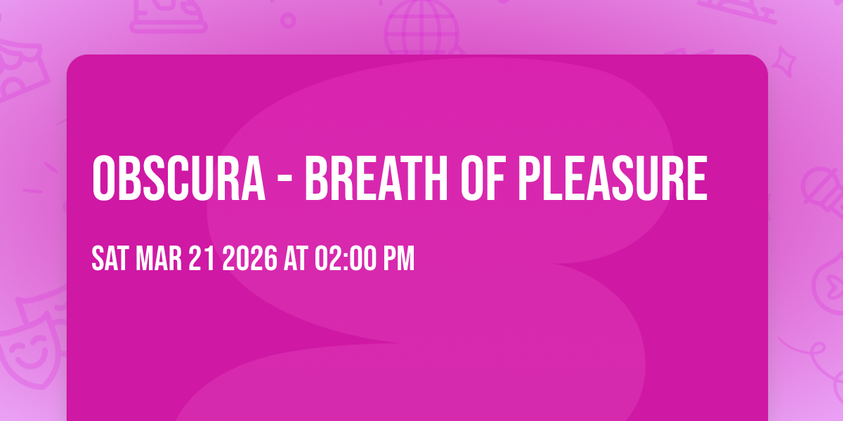 OBSCURA - Breath of Pleasure